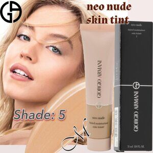Giorgio Armani Neo Nude Tinted Skin Moisturizer* - Shade 5 NIB/Sealed 35ml